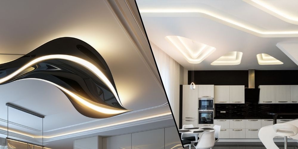 Что лучше: натяжной потолок или гипсокартон? 